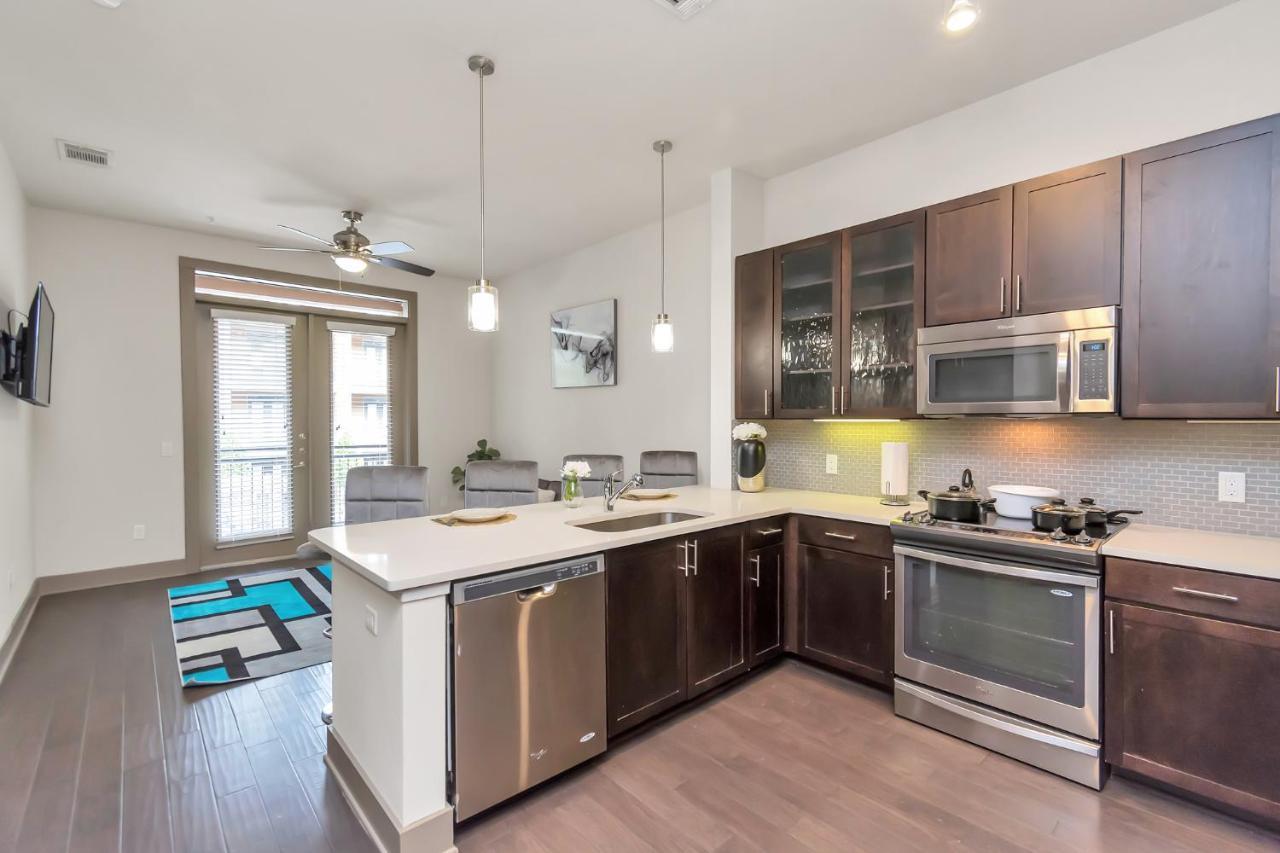 U1 Penthouse Downtown Houston Rental Car Available Apt 1Br 1Bth Gym Sleep Good Eksteriør bilde