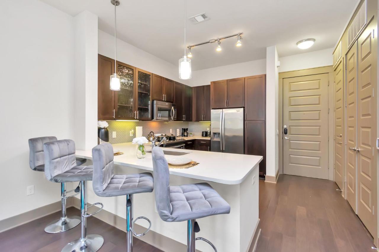 U1 Penthouse Downtown Houston Rental Car Available Apt 1Br 1Bth Gym Sleep Good Eksteriør bilde
