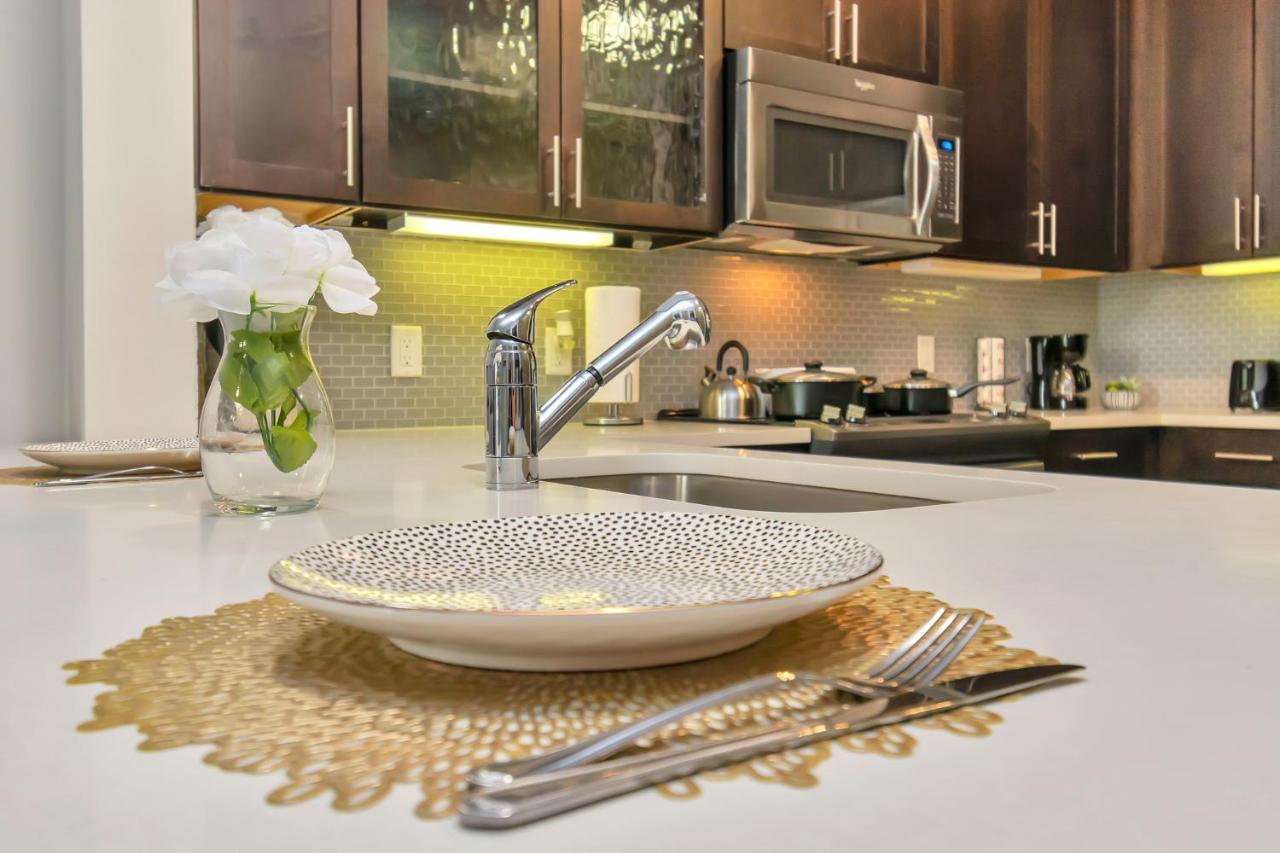 U1 Penthouse Downtown Houston Rental Car Available Apt 1Br 1Bth Gym Sleep Good Eksteriør bilde