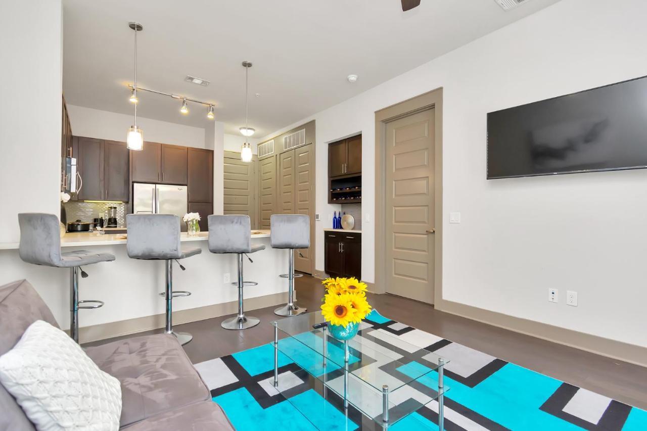 U1 Penthouse Downtown Houston Rental Car Available Apt 1Br 1Bth Gym Sleep Good Eksteriør bilde