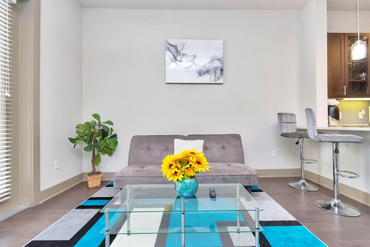 U1 Penthouse Downtown Houston Rental Car Available Apt 1Br 1Bth Gym Sleep Good Eksteriør bilde